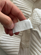 80's Chemise Lacoste Loose Knit Crewneck Jumper (M)