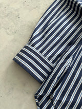 90's Ralph Lauren Vertical Stripe Long Sleeve Shirt (M)