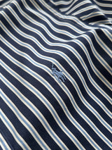 90's Ralph Lauren Vertical Stripe Long Sleeve Shirt (M)