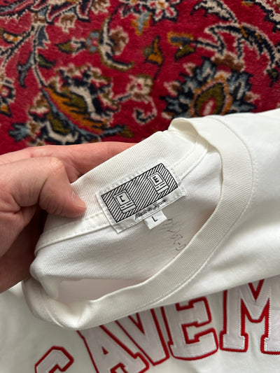 Cav Empt Appliqué Spell Out arc logo T Shirt (L)