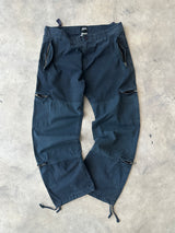 90's Stussy multi zip pocket Utility Cargo Pants (W34 x L30)