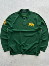 Ralph Lauren Big Logo Long Sleeve Polo Shirt (XXL)