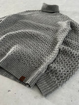 Timberland Chunky Knit Wool Alpaca blend Turtle Neck Jumper (M)