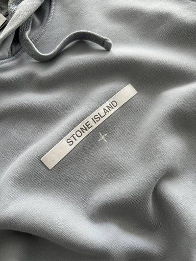AW/21 Stone Island Heavyweight Spell Out Hoodie (S)