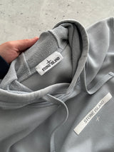 AW/21 Stone Island Heavyweight Spell Out Hoodie (S)
