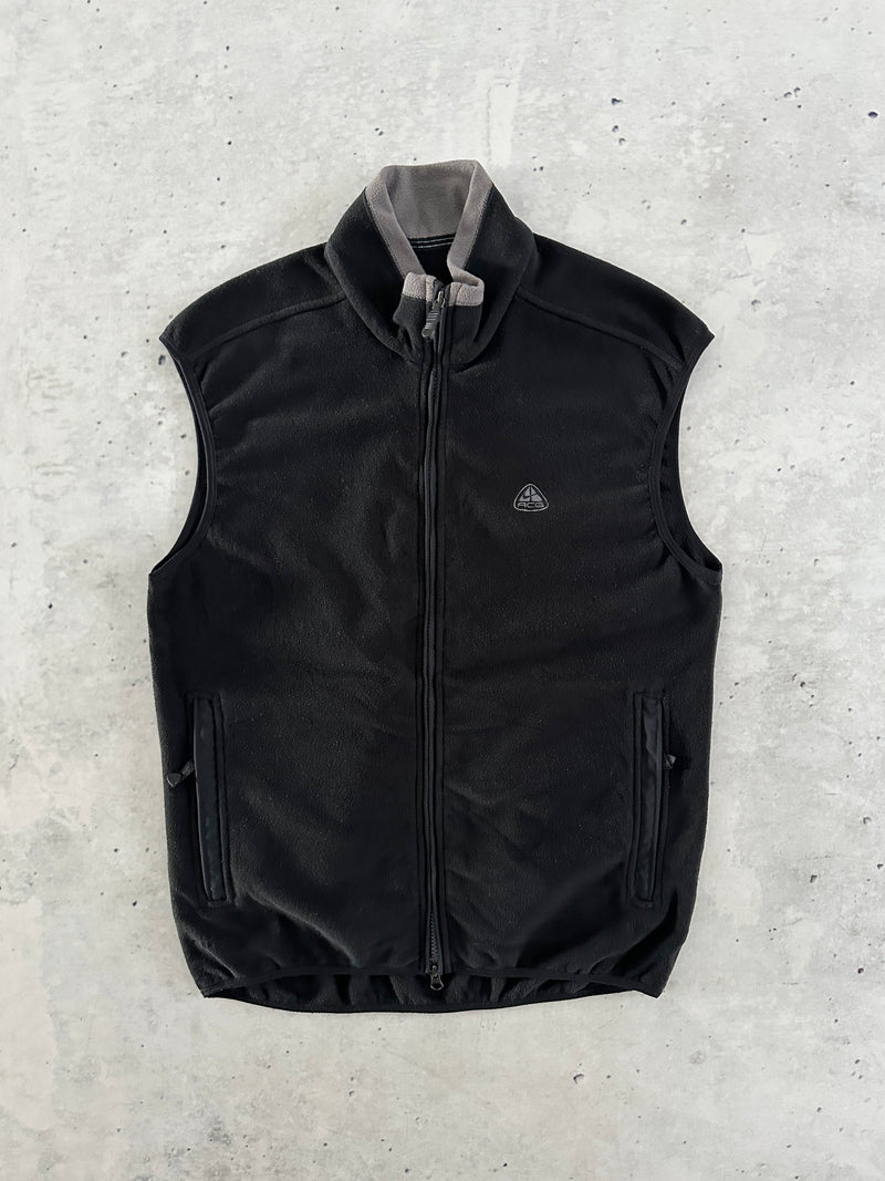 00's Nike ACG Zip Up Fleece Gilet (M)