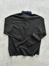 90's Ralph Lauren Heavyweight Long Sleeve Polo Shirt (L)