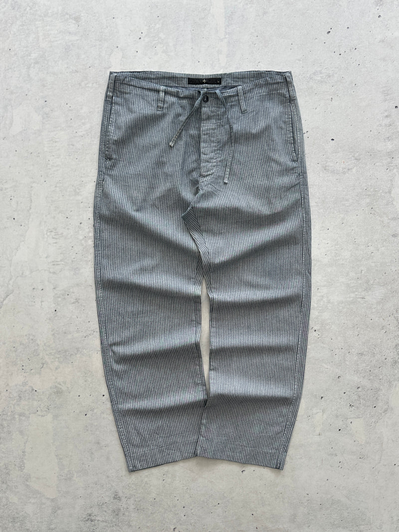 00's Stone Island Denims Stripe relaxed Leg Trousers (W36 x L31)