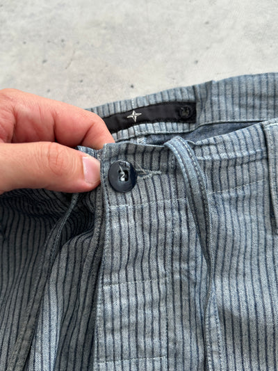 00's Stone Island Denims Stripe relaxed Leg Trousers (W36 x L31)