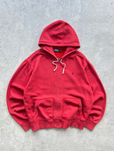 Ralph Lauren heavyweight zip up hoodie (XL)