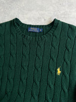 Ralph Lauren Crewneck Cable Knit Jumper (M)