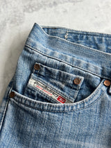 Vintage Diesel spell out Light Wash Jeans (Women's W29)