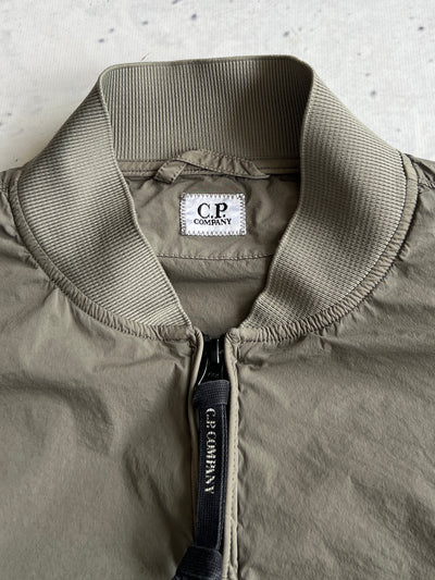 CP Company Lens Nycra Stretch Zip Up Shell Jacket (S)