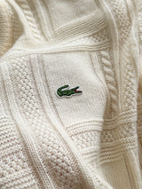 80's Chemise Lacoste Wool Crewneck Knit Jumper (S)