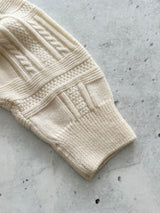 80's Chemise Lacoste Wool Crewneck Knit Jumper (S)