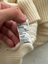 80's Chemise Lacoste Wool Crewneck Knit Jumper (S)