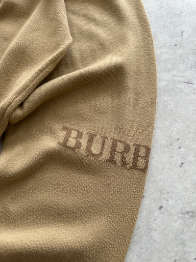 00's Burberry Spell Out Crewneck Knit Jumper (XL)
