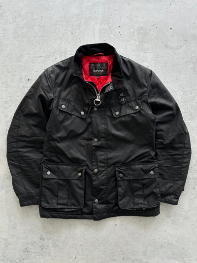 Barbour International Zip Up Wax Jacket (M)