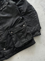 Barbour International Zip Up Wax Jacket (M)
