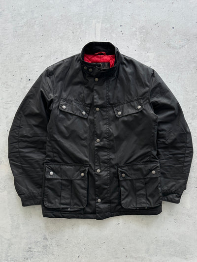 Barbour International Zip Up Wax Jacket (M)