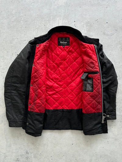Barbour International Zip Up Wax Jacket (M)