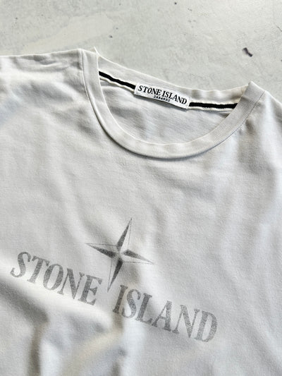 Stone Island Spell Out T Shirt (M)
