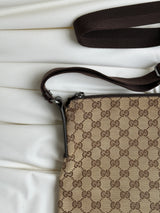Vintage Gucci GG Canvas Shoulder / Crossbody Bag (One Size)