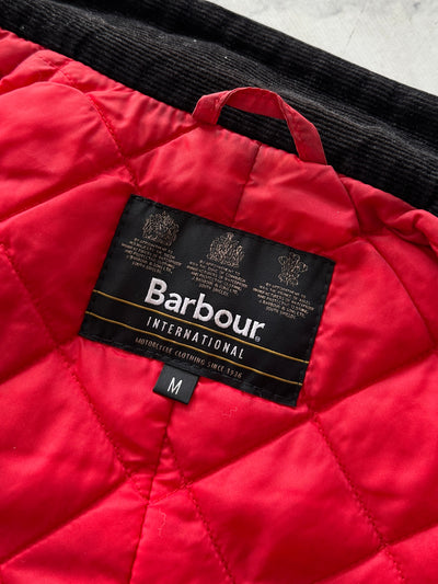 Barbour International Zip Up Wax Jacket (M)