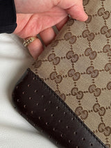 Vintage Gucci GG Canvas Shoulder / Crossbody Bag (One Size)