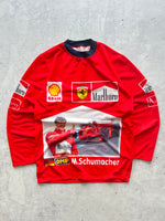 90's Ferrari Marlboro Michael Schumacher long sleeve (M)