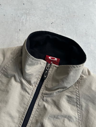 90's Oakley Funnel Neck Fleece Lined Zip Up Jacket (M)