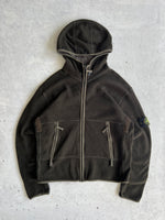 AW/03 Stone Island Wool Zip Up hoodie (M)