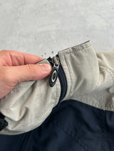90's Oakley Funnel Neck Fleece Lined Zip Up Jacket (M)