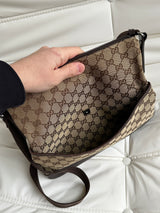 Vintage Gucci GG Canvas Shoulder / Crossbody Bag (One Size)