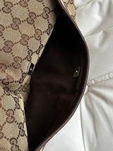 Vintage Gucci GG Canvas Shoulder / Crossbody Bag (One Size)
