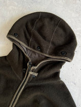 AW/03 Stone Island Wool Zip Up hoodie (M)