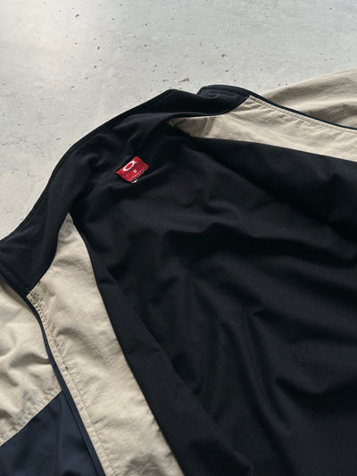 90's Oakley Funnel Neck Fleece Lined Zip Up Jacket (M)