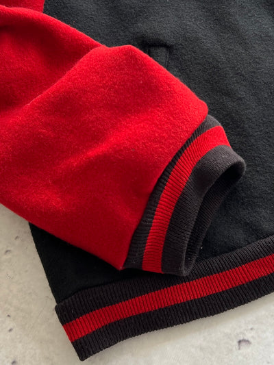 90'a Panasonic x Postbox Wool Varsity Jacket (XL)