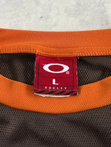 90's Oakley seeker Eclipse Two Tone Mesh T Shirt (L)
