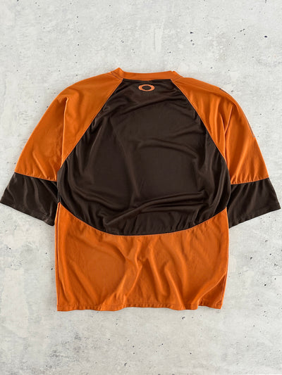 90's Oakley seeker Eclipse Two Tone Mesh T Shirt (L)