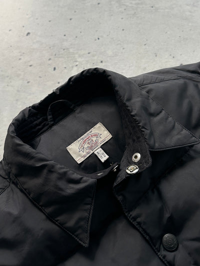 90's Armani Jeans Button Up down fill puffer Jacket (XL)