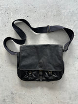 80's CP Company Massimo Osti Leather Satchel  Bag (One Size)