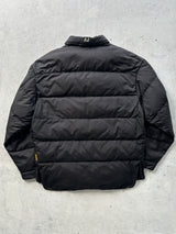 90's Armani Jeans Button Up down fill puffer Jacket (XL)