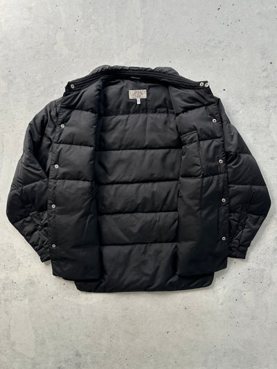 90's Armani Jeans Button Up down fill puffer Jacket (XL)
