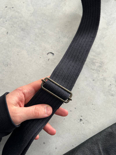 80's CP Company Massimo Osti Leather Satchel  Bag (One Size)