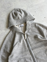 SS/15 Stone Island Lightweight Waffle Knit Zip Up Hoodie (S)