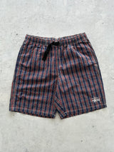Stussy Brushed Cotton Plaid Mountain Shorts (S)