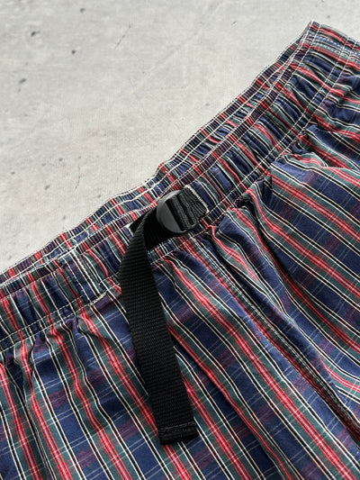 Stussy Brushed Cotton Plaid Mountain Shorts (S)