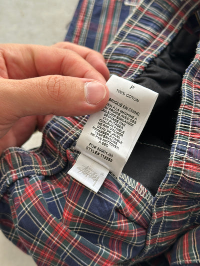 Stussy Brushed Cotton Plaid Mountain Shorts (S)