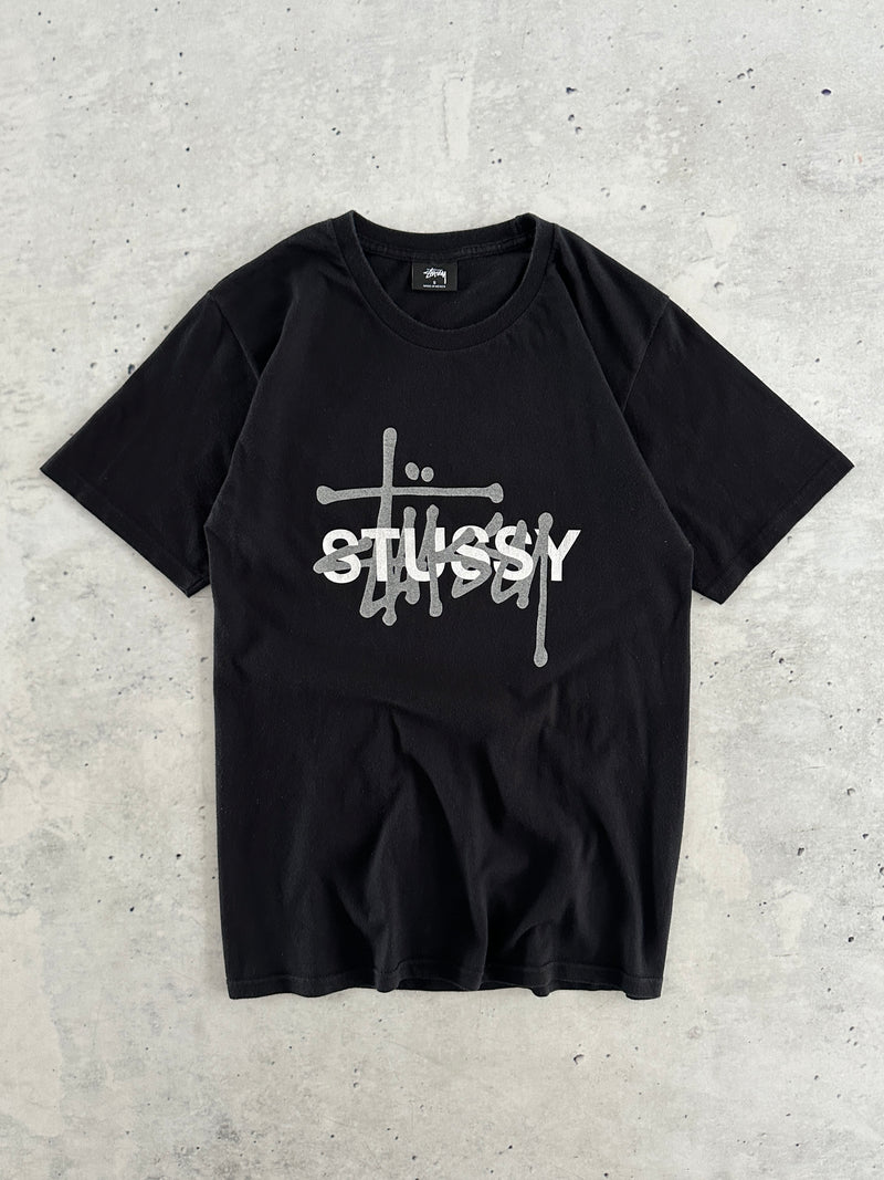 Stussy double Script Japan release T Shirt (S)